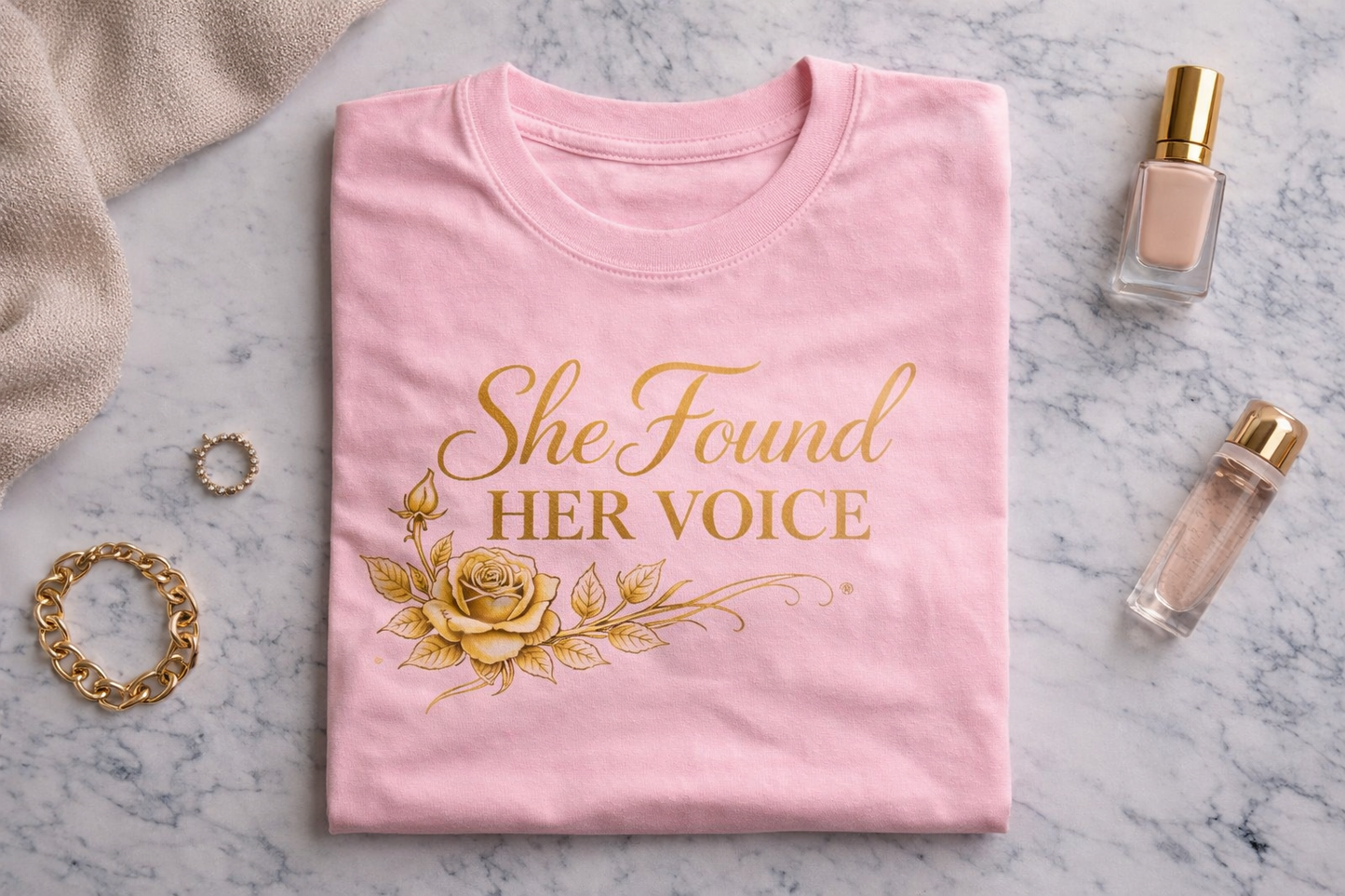 SHE FOUND HER VOICE